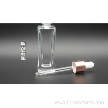 Wholesale 30ml glass square dropper bottles/ essence oil  bottles with good price